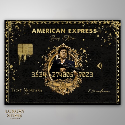 American express tony montana - tony,