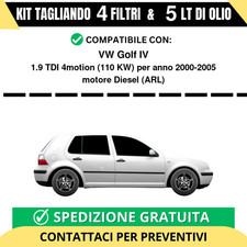 Tagliando per VW Golf IV 1.9