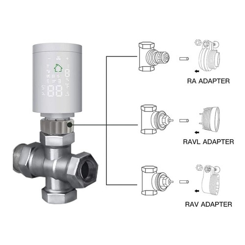 Zigbee termostato valvola - termostato,