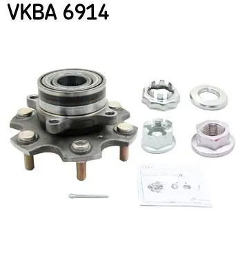 Cuscinetto ruota vkba 6914 - 6914, skf