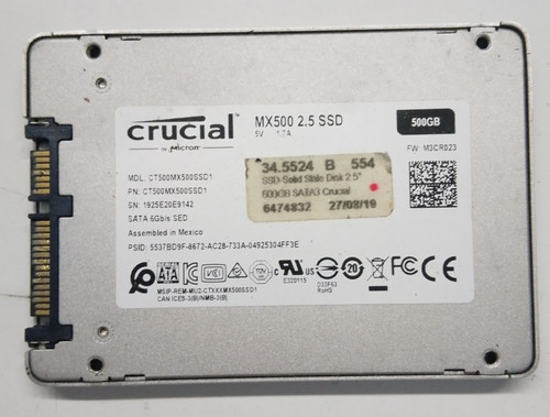 Crucial mx500 ct500mx500ssd1 - crucial,