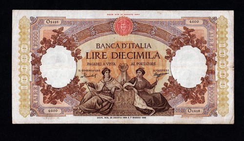Italia banca 10000 - d'italia,