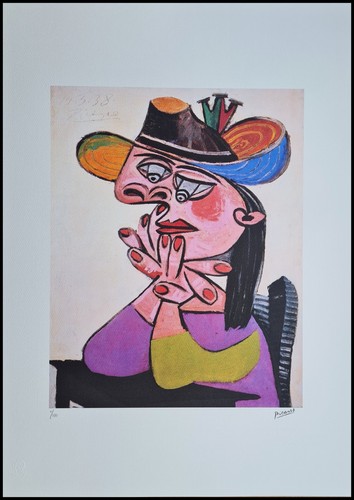Pablo picasso seated - seated, woman