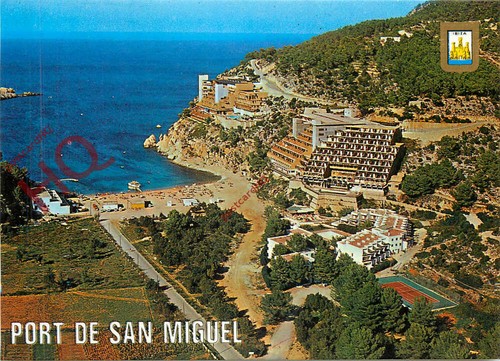 Picture postcard ibiza - postcard__ibiza,, port