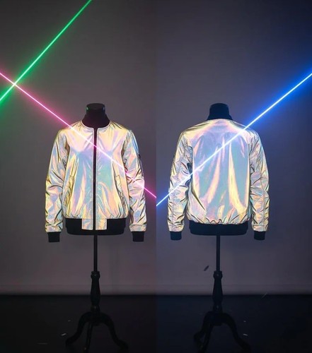 Bomber olografico riflettente - olografico,