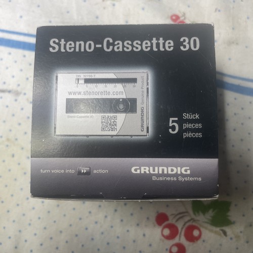 Grundig steno cassette - steno-cassette, 30