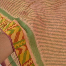 Sari indiani vintage sanscriti tessuto artigianale premium sari tessuto...