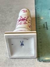 Meissen Splendido Candeliere In Porcellana