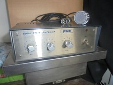 Amplificatore e microfono Paso T 520 TR / Solid State Amplifier T520 TR