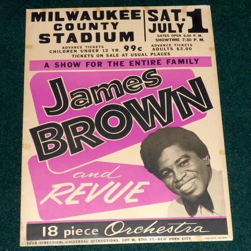 James brown milwaukee - brown,
