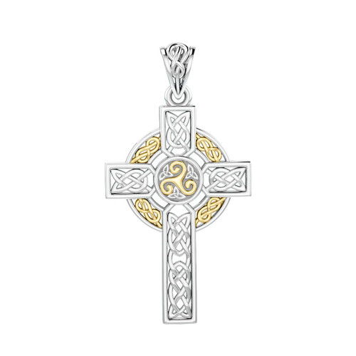 Croce celtica 925 pendente - croce,