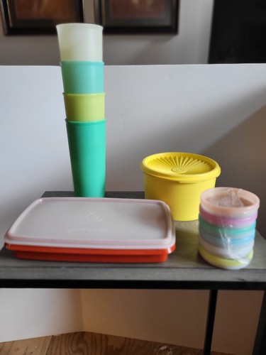 Tupperware various pieces all - tupperware-various,