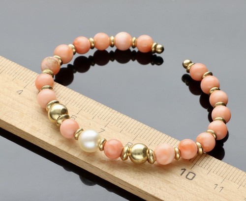 Braccialetto con corallo - braccialetto,