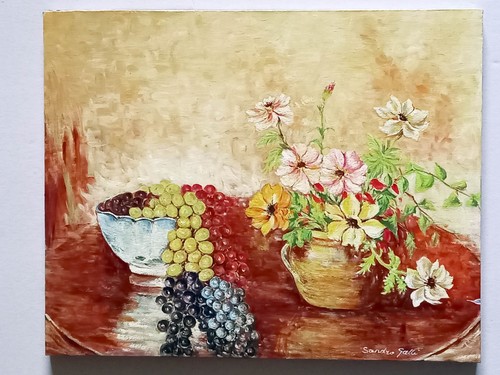 141 quadro dipinto natura - quadro,