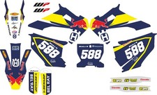 KIT GRAFICA HUSQVARNA 2019 2020 2021 2022 TC FC FS TX 125 250 300 350 450 decalcomania