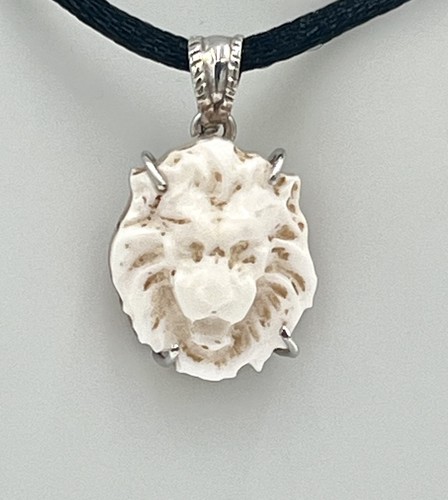 Pendente testa leone pasta - pendente,