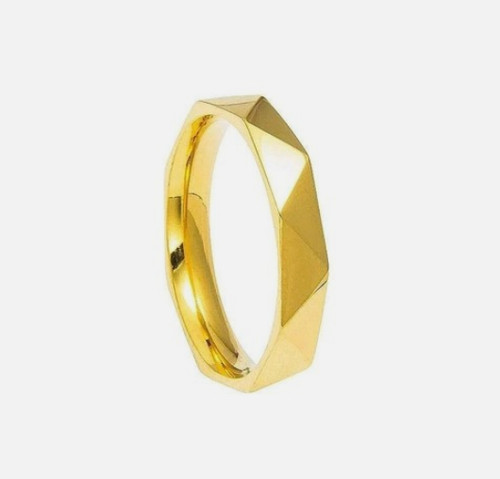 Anello fascia geometrico - geometrico, in