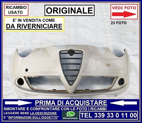 Paraurti anteriore nudo - paraurti,