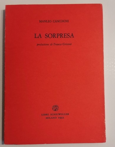 Manlio cancogni la sorpresa - cancogni,