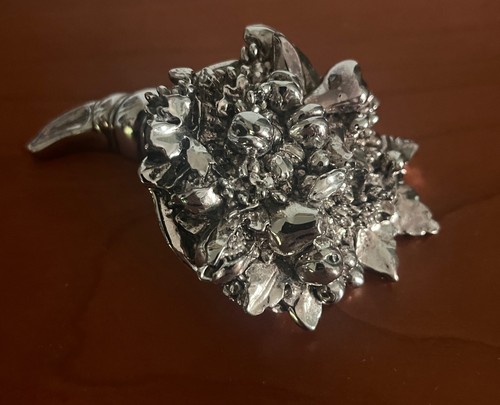 Cornucopia laminato argento - laminato, cm