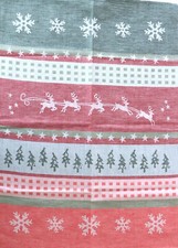 2X Strofinacci Di Natale Kracht Cucina Strofinacci Mezzo Lino Albero Neve Renna