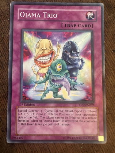 Yugioh ojama trio - yugioh!, lp