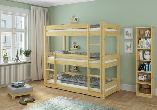 Letto castello tre - letto, posti
