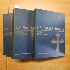 LA SACRA BIBBIA VECCHIO E