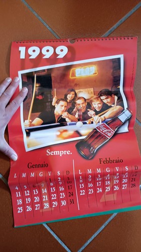 Coca cola calendario italia - calendario,