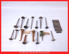 Blocco Lotto Valvole e Guide Aspirazione Scarico Lancia Ricambi Auto Originali