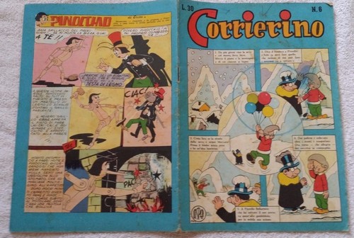 Corrierino storia pinocchio - -,