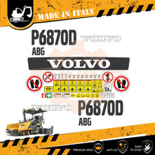 Decalcomania Adesivi Mezzi da Lavoro Volvo P6870D ABG