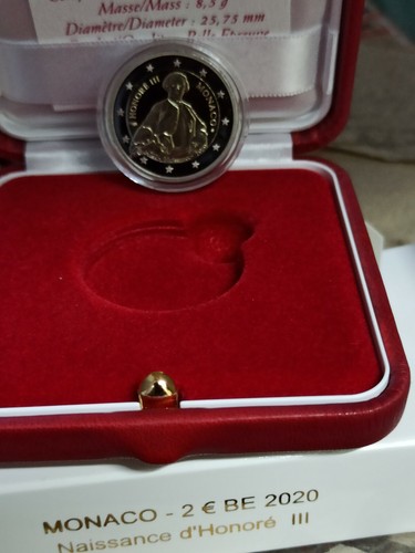 Euro commemorativo monaco - euro,