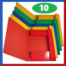 SET 10 CARTELLINA CUSTODIA A4