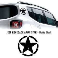 2 Adesivi Stella Militare Jeep