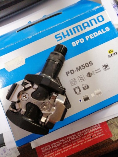 Pedali shimano m505 - pedali, pd-m505