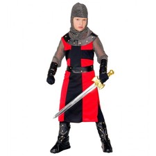 Costume Cavaliere Oscuro Bambino per Feste a Tema, Taglia 11-13 anni, 158 cm