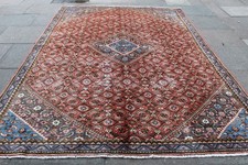 Tappeto grande vintage fatto a