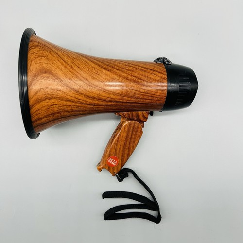 Megafono vintage venatura