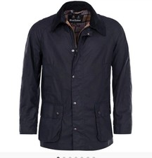 Barbour Ashby Giacca Uomo Navy Cera UK Medium