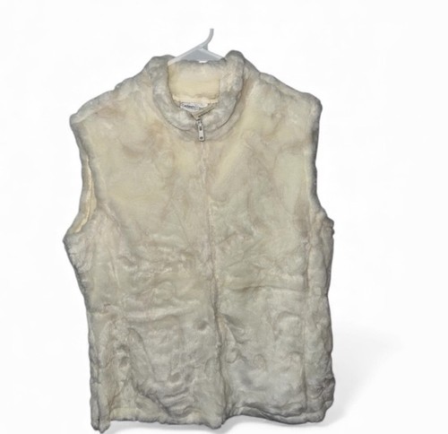 Gilet con zip pelliccia - gilet, in