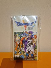 Dragon Quest V Super Famicom Signed by Yuji Horii 