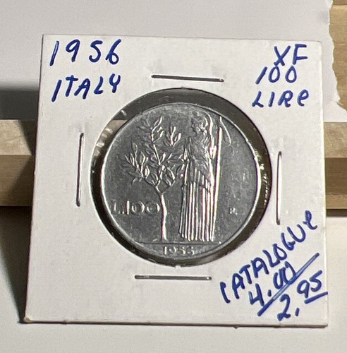 1956 italy 100 - 100, xf