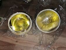 Renault 30 Coppia Fari Fanali Anteriori Cibie Gialli 229 230
