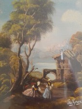 Dipinto Olio Su Rame - Tropen