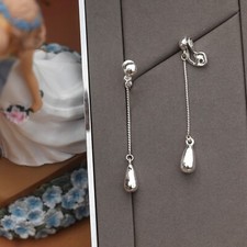 Orecchini Clip On Argento