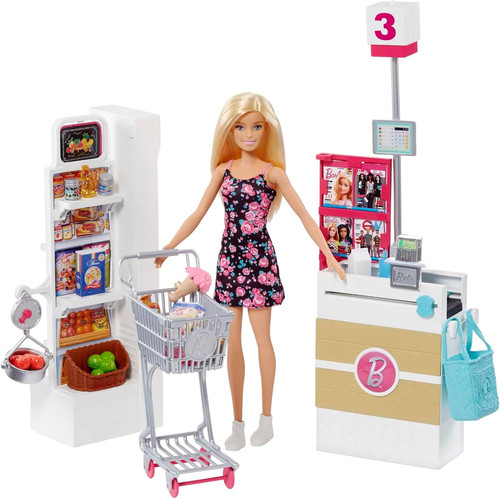 Barbie il supermercato - barbie,