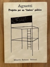 Vincenzo Agnetti – Progetto per un “Amleto” Politico, 1973, First Ed. 1000 Copie