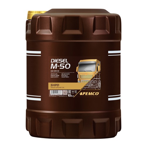 Olio motore pemco diesel 50 - pemco, m-50