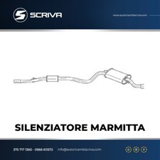Marmitta Silenziatore posteriore Fiat Seicento 600(187_) 1.1(187AXA,187AXB1A)